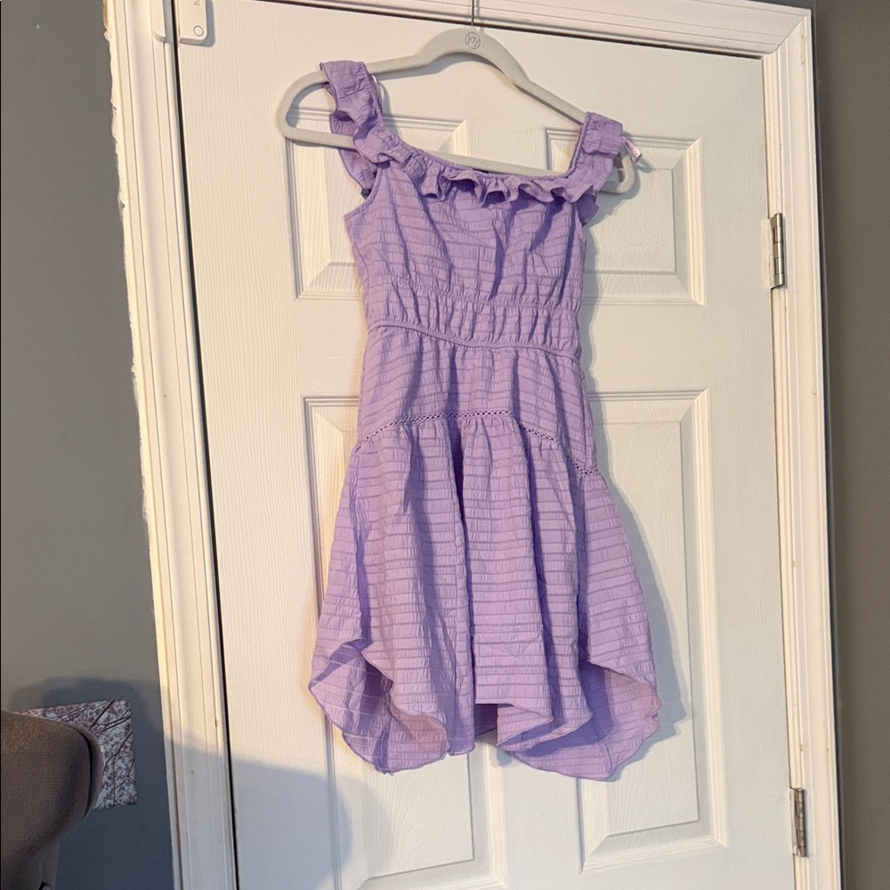 Wild Fable Lilac Ruffled Dress - Picture 3 of 3
